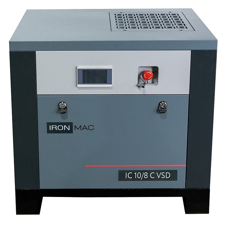 Винтовой компрессор IRONMAC IC 10/8 C VSD (IP 54)