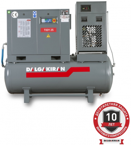 Винтовой компрессор Dalgakiran Tidy 30 900L Compact